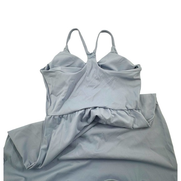 Halara Cloudful Air Fabric Backless Racerback Stacked Crossover Hem Mini Dress S - Picture 10 of 12